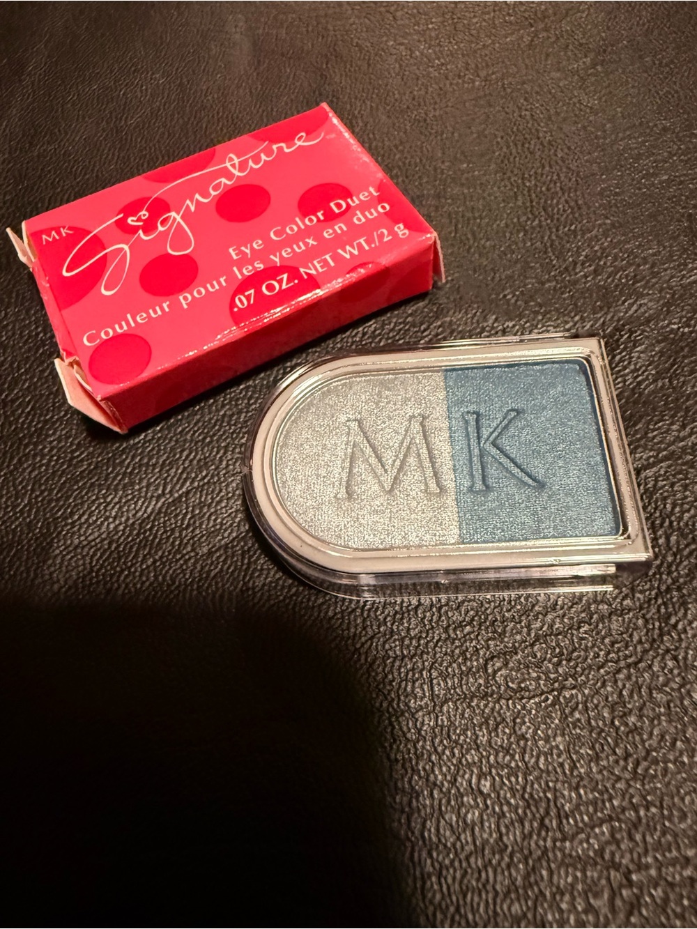 Blue Moon Mary Kay Signature Duo Eyeshadow - Silver & Blue Blue Moon